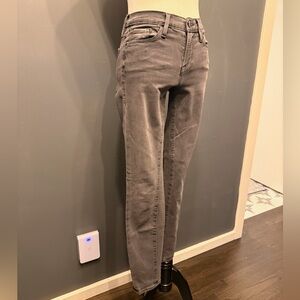 Frame Denim Women's Charcoal Gray Grey Le Skinny Jeans